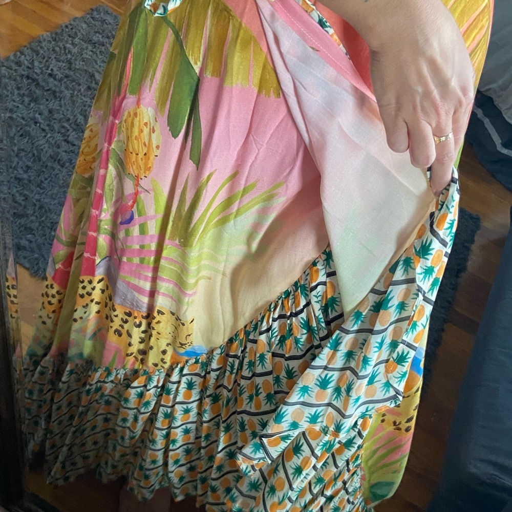 FARM Rio - Wrap Maxi Dress - size P - Picture 6 of 10